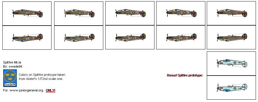 British Spitfire Mk Ia