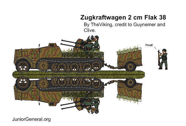 Zugkraftwagen 20mm Flak