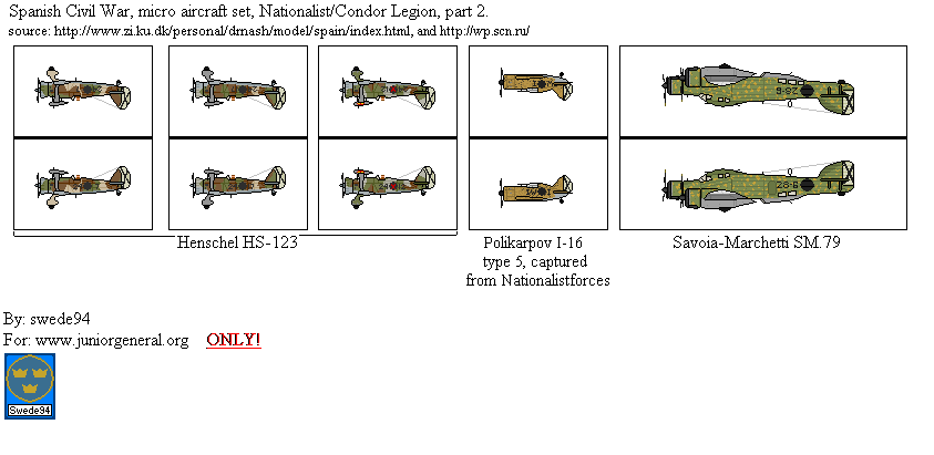 Nationalist Aircraft (Micro-Scale)