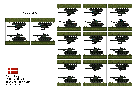 Danish M-41 Tank Squadron