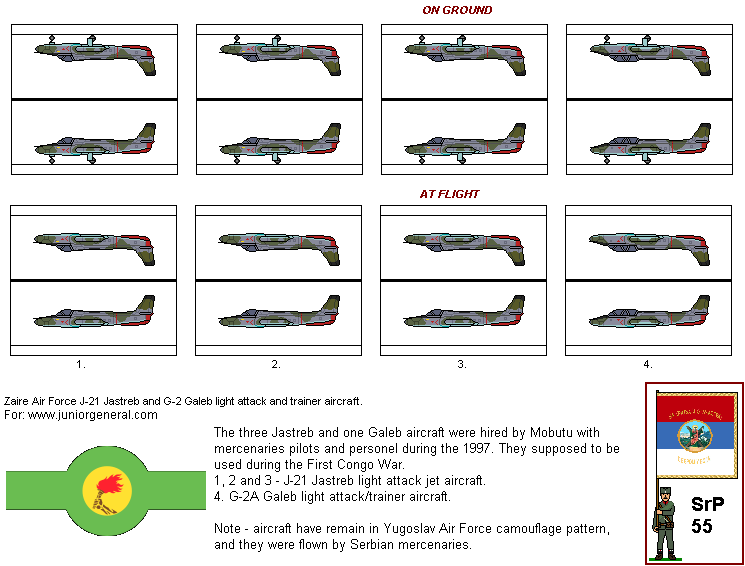 Zaire Planes