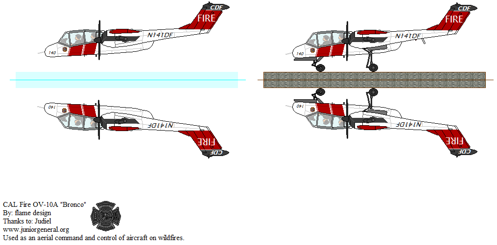 OV-10A Bronco Fire Plane