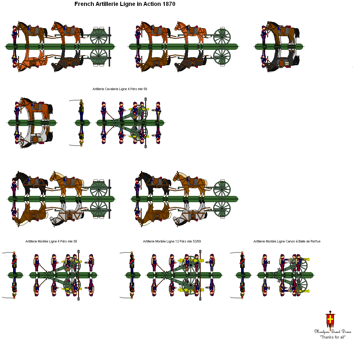 French Line Artillery
