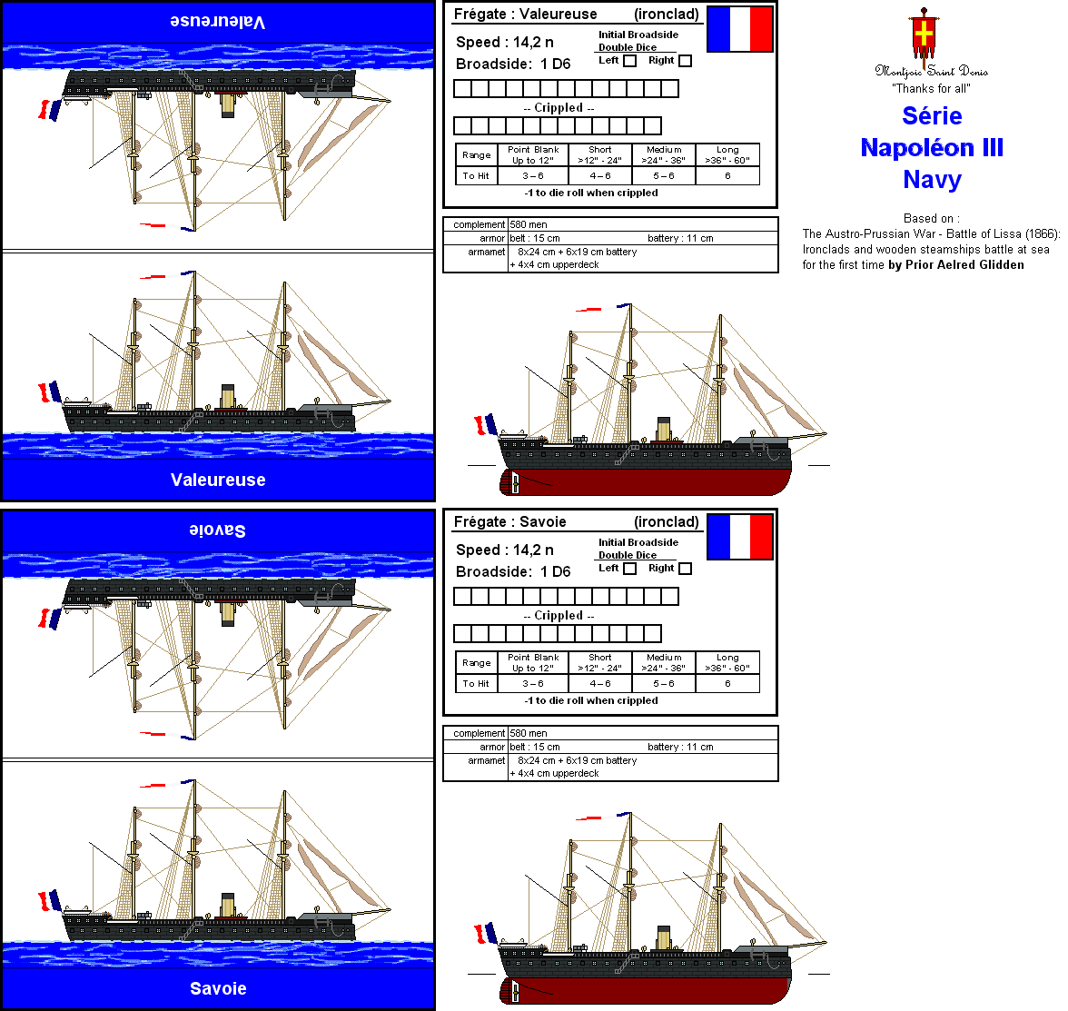 French Ironclad Frigates