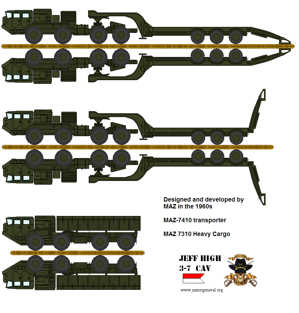 MAZ Transporters