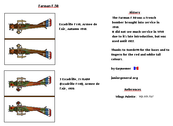 French Farman F.50 (Micro-Scale