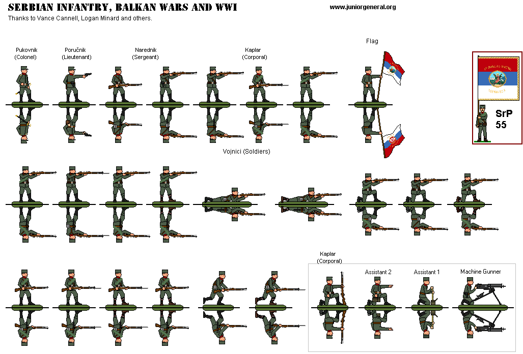 Serbian Infantry