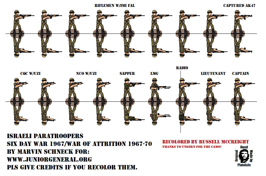 Isreali Paratroopers