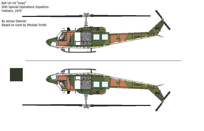 American Huey Helicopter