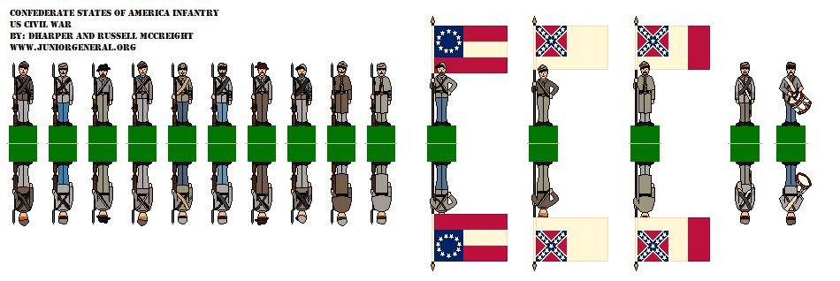 Confederate Infantry