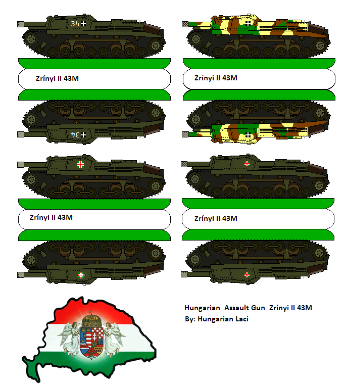 Hungarian Zrinyi II 43M