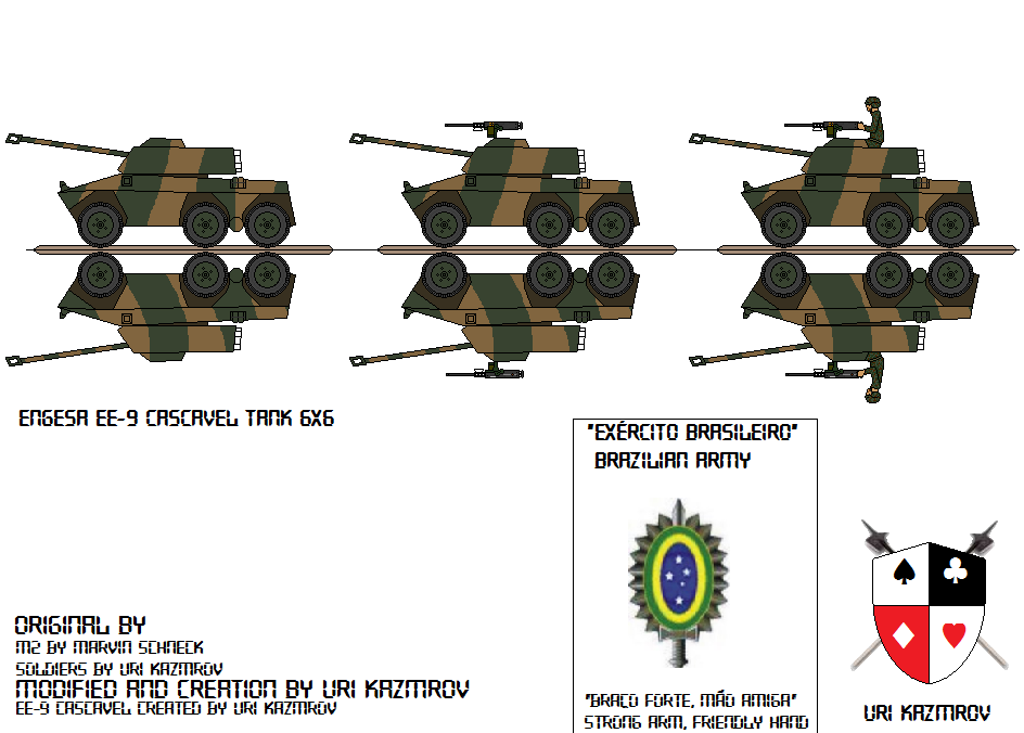 Brazilian Engesa EE-9 Cascavel