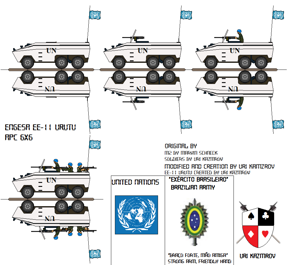 Brazilian Engesa EE-11 Urutu