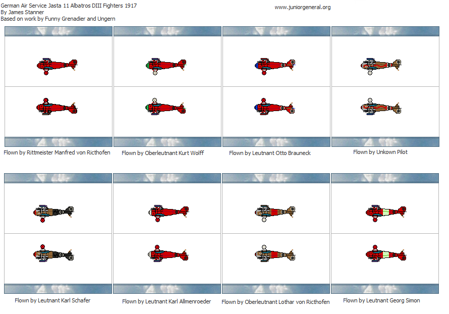 German Albatros DIII (Micro-Scale)
