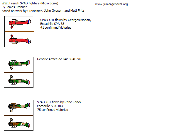 French Spad (Micro-Scale)
