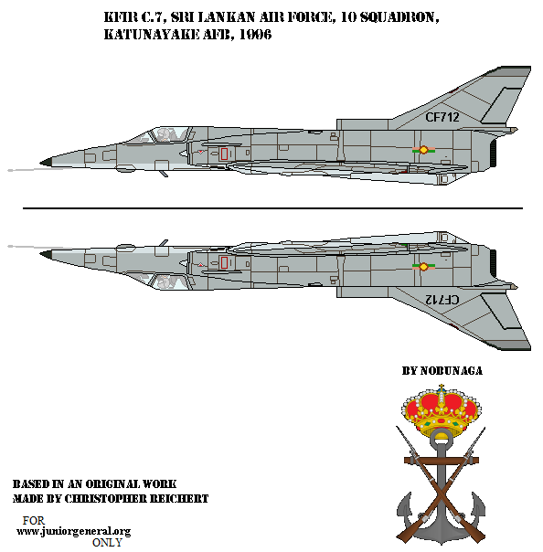 Sri Lankan KFIR C.7
