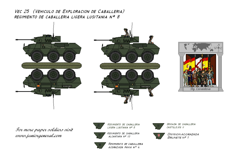 Spanish VEC 25 Armored Cars
