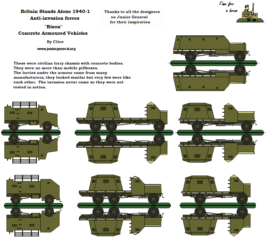 Bison Concrete Armored Vehicles