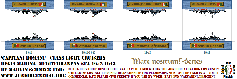Italian Light Cruisers