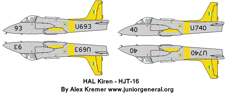 Indian HAL Kiren Aircraft