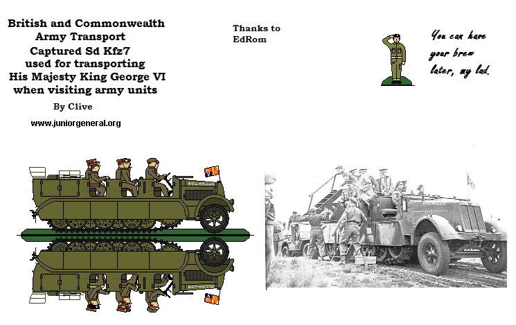 Sd Kfz-7 Half-Track (Captured)
