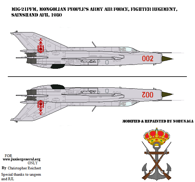 Mongolian MiG-21