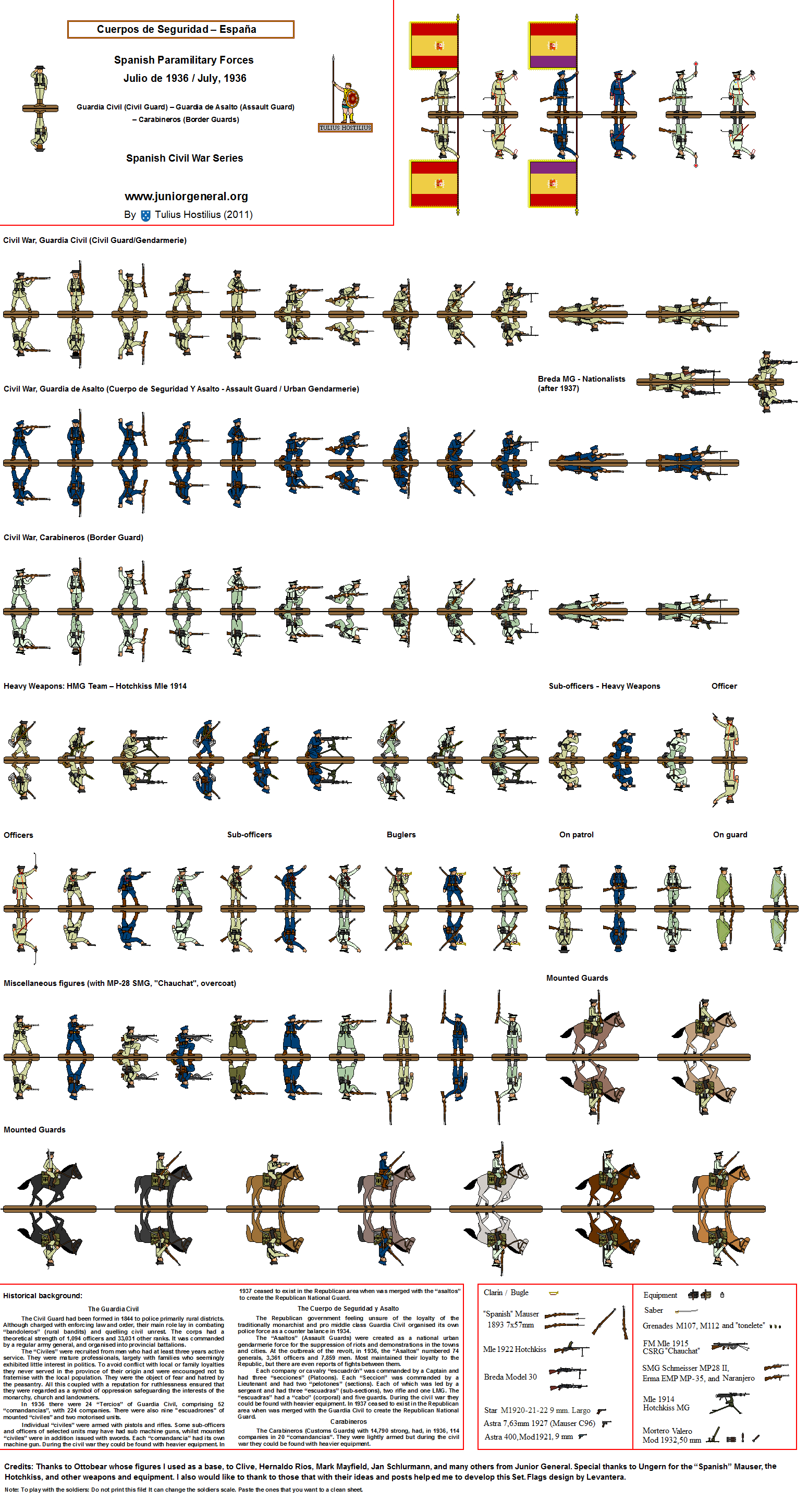 Spanish Paramilitary Forces
