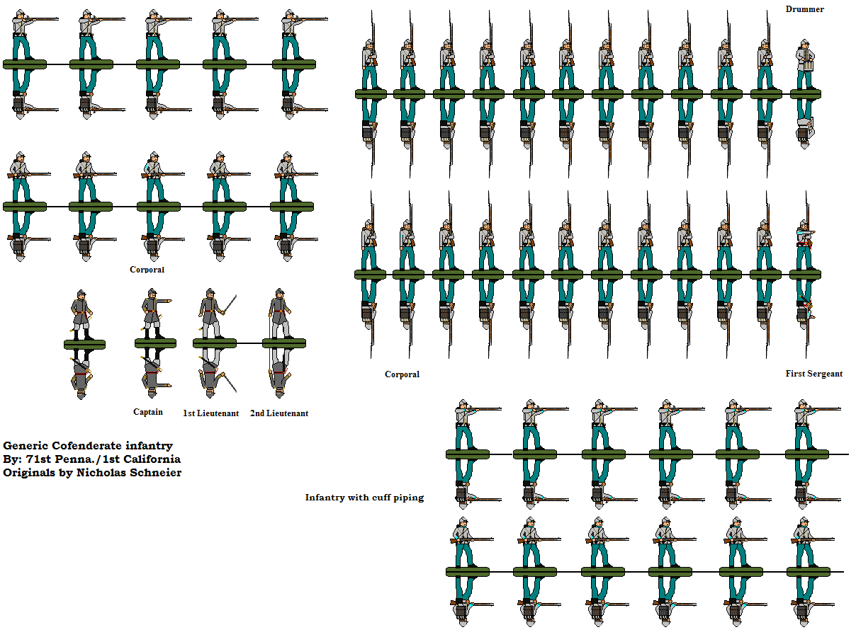 Confederate Infantry