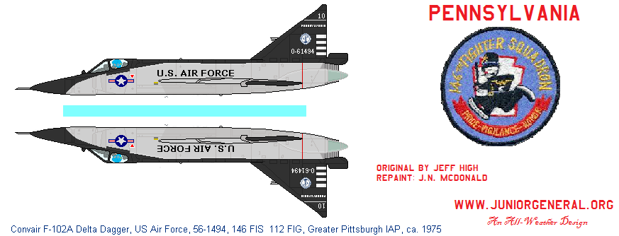 US Convair F-102A