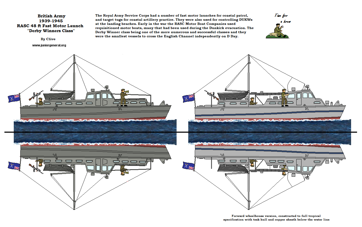 British RASC Fast Motor Launches