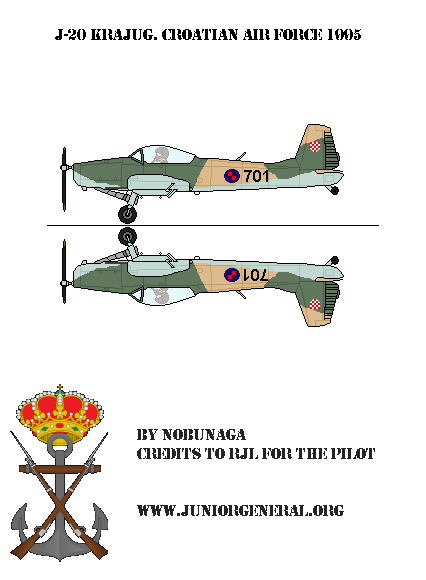 Croatian J-20 Krajug Aircraft