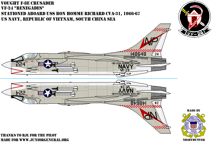 Vought F-8E Crusader