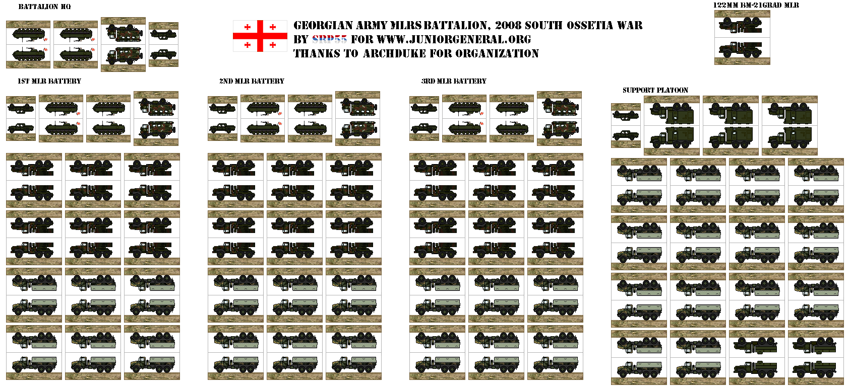 Georgia MLRS Bataillon