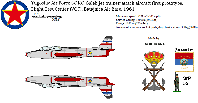 Yugoslav SOKO Galeb
