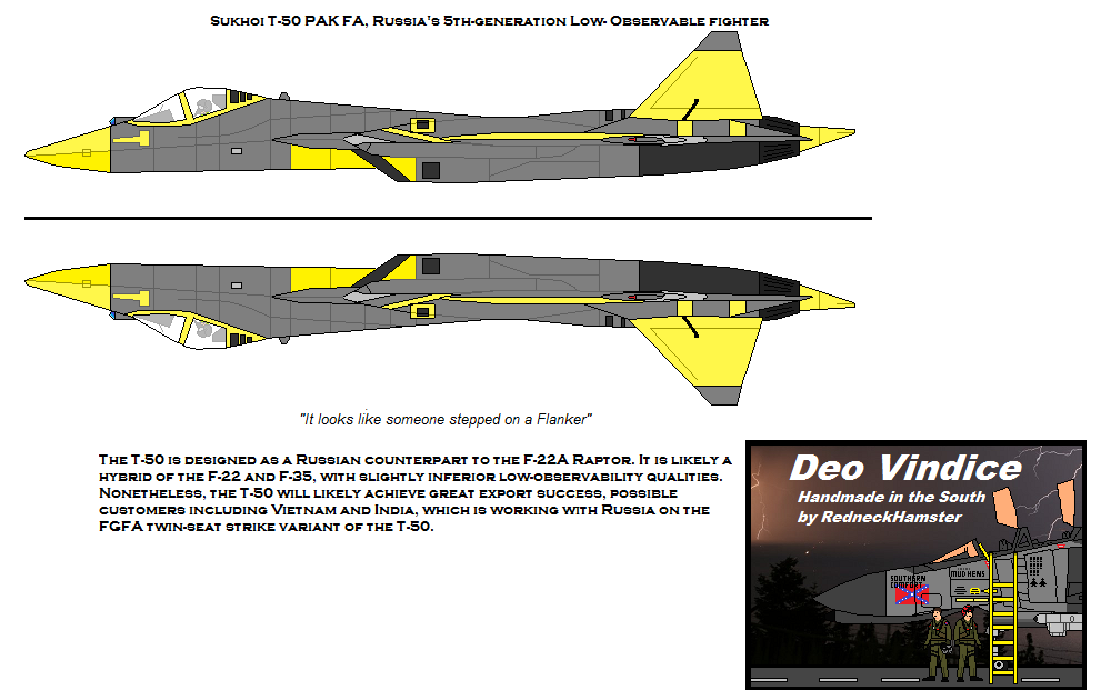 Russian Sukhoi T-50