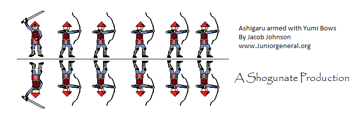 Ashigaru, Bows