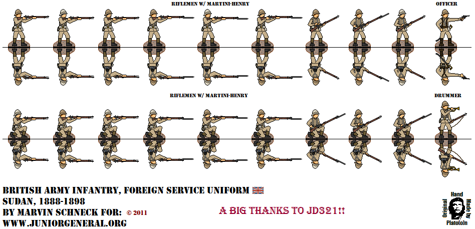 British Infantry (Sudan)