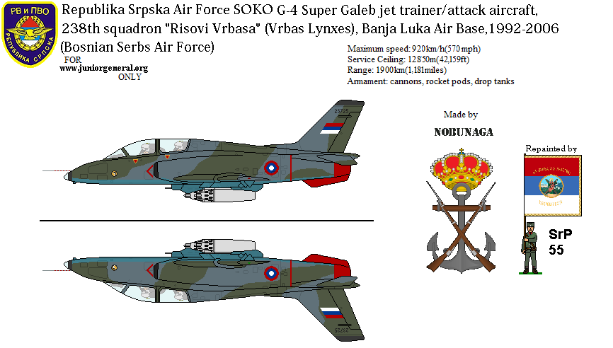 Bosnian Serbs SOKO G-4