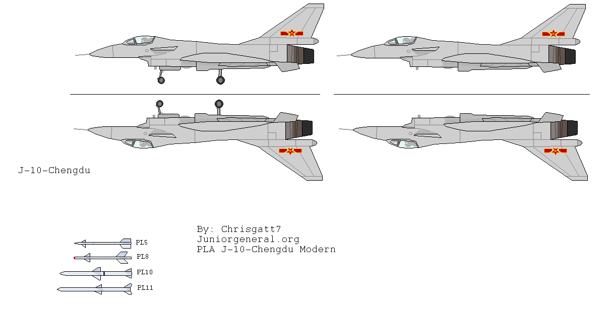 Chinese J-10 Chengdu
