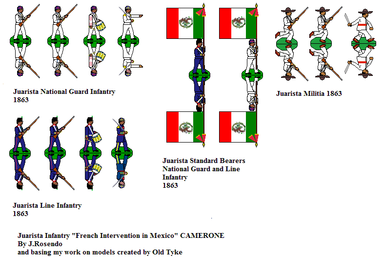 Mexican Juarista Infantry