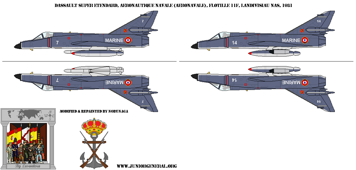 French Dassault Super Etendard