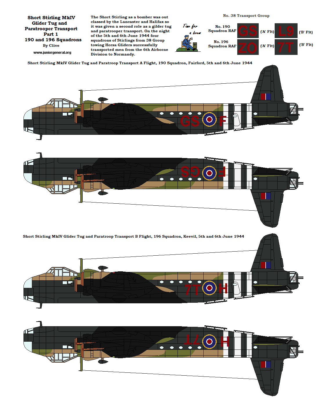 Stirling MkIV Glider Tug