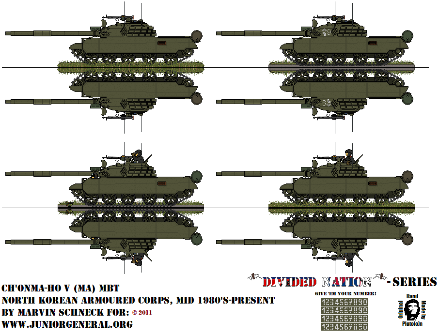 North Korean Ch'Onma-Ho V Tanks
