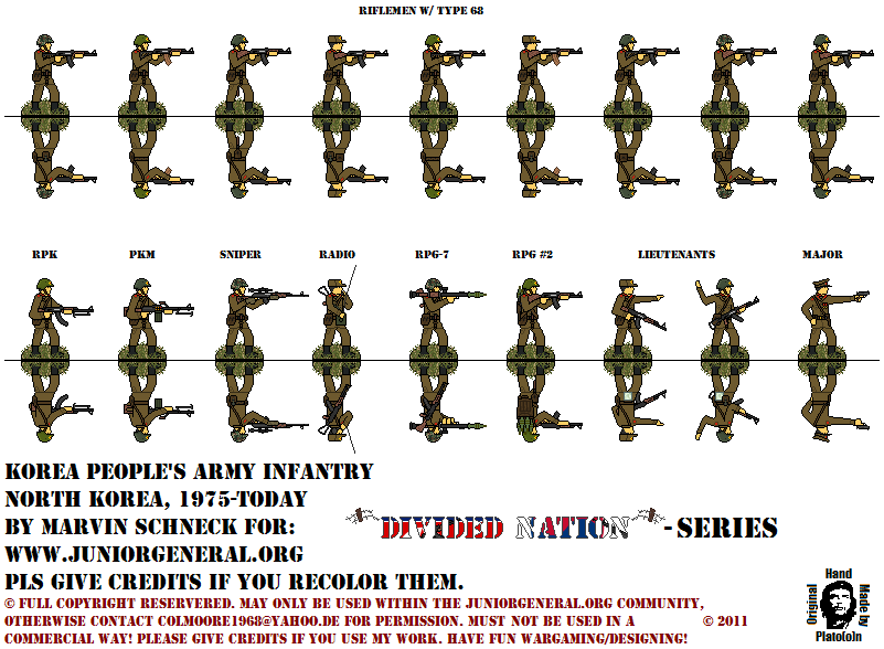 North Korean Infantry