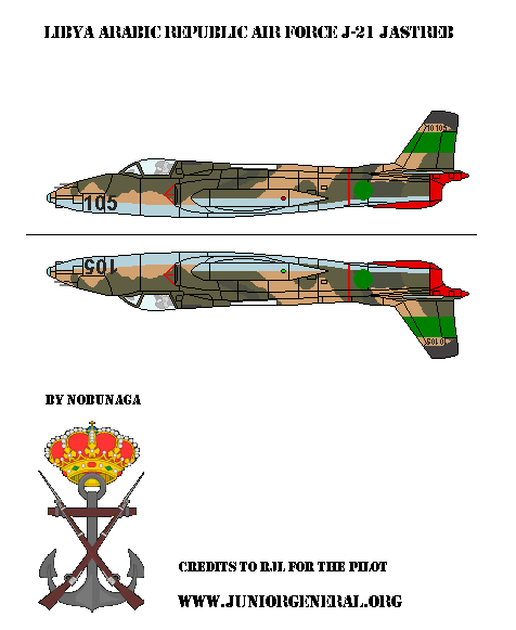 Libyan J-21 Jastreb Aircraft