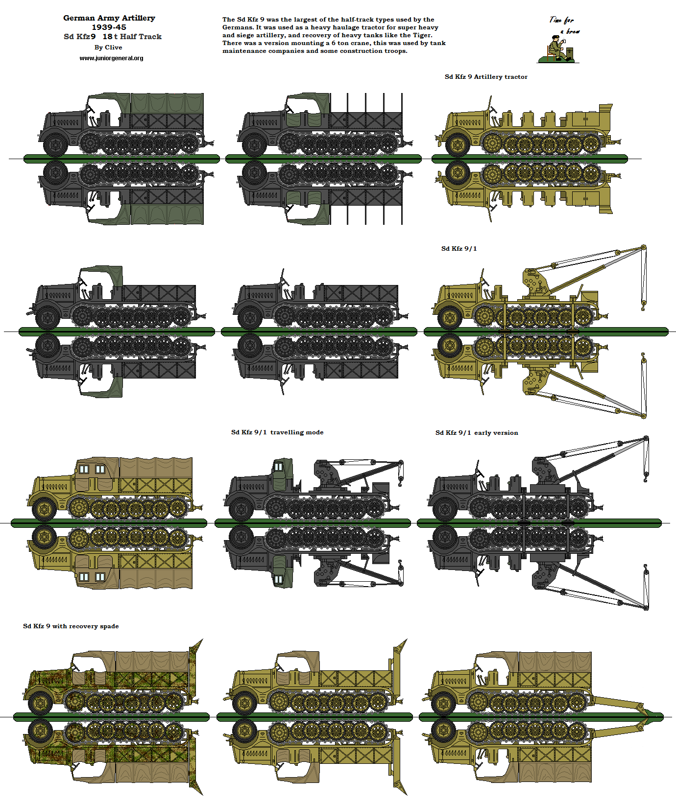 SdKfz-9 18t half-Track
