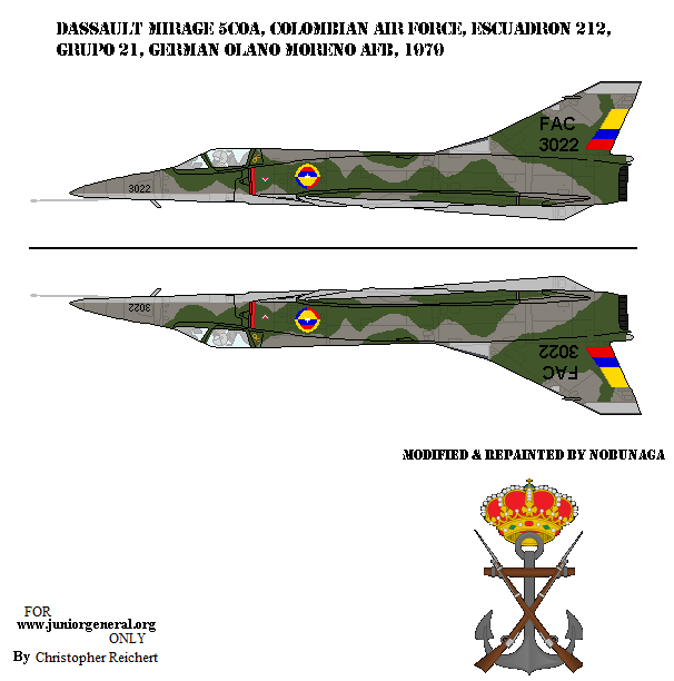 Colombian Dassault Mirage