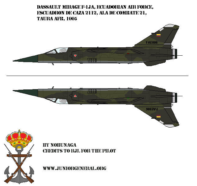 Ecuadorian Dassault Mirage