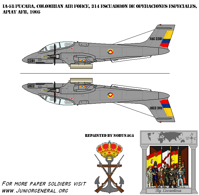 Colombian IA-58 Pucara