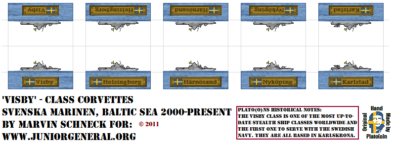 Swedish Visby Class Corvettes